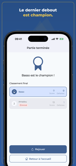 Fin de championnat : le classement final